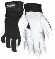 Mcr Safety Mechanics Glove,2XL,Full Finger,PR  906DPXXL