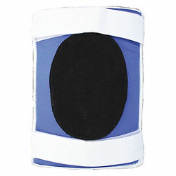 Impacto Knee Pads,Black/Blue/White,Suede Leather ER802