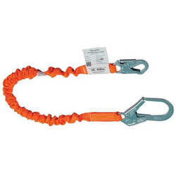 Honeywell Miller Shock-Absorbing Lanyard,Orange T5112SS-Z7/6FTAF