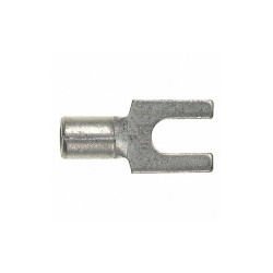 Panduit Fork Terminal,Tin,Copper,Bare,PK50 P10-10F-L