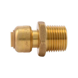 Sharkbite Reducing Adapter,Push,1/4x1/2 In. U110LF