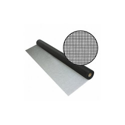 Phifer Screen,Fiberglass,48 in.x25 ft.,Black 3027671