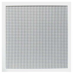 American Louver Return Air Grille,White,1" D,PK2 SG-22X22-RTW-2PK