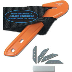 Emi Seat Belt Cutter,Orange,6 7/8" L 4002