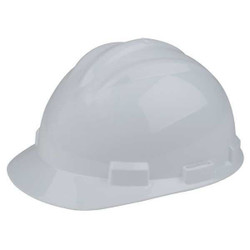 Bullard Hard Hat,Type 1, Class E,Ratchet,White 61WHR