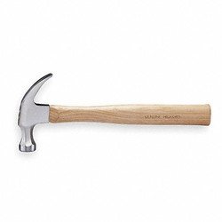 Westward Curved Claw Hammer,20 Oz,Hickory Handle 2DBP8
