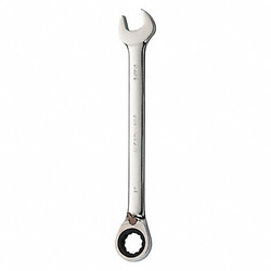 Westward Ratcheting Wrench,SAE,Rounded,1" 54PP45