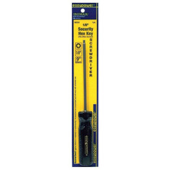 Eazypower Tamperproof Hex Screwdriver, 1/8 in 86252
