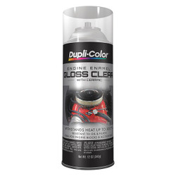 Dupli-Color Engine Enamel,Clear,12 oz. Size EDE163607