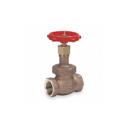 Milwaukee Valve Globe Valve,1/2",Bronze,FNPT,400 psi 570 1/2