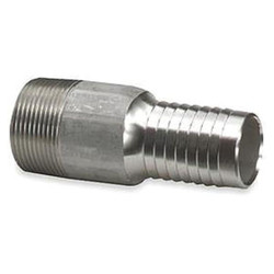 Sim Supply Barbed Hose Fitting,Hose ID 2-1/2",NPT  3LZ97