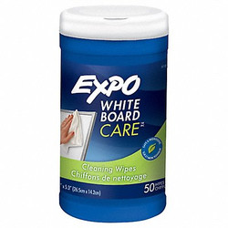 Expo Dry Erase Board Cleaning Wipes,6x9",PK50 81850