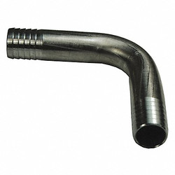 Dixon Barbed Hose Fitting,Hose ID 1/2",N/A  1770808SS
