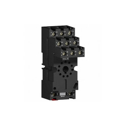 Schneider Electric Relay Socket, Octal, 11 Pins, 12 A RUZSC3M