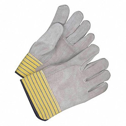 Bdg Leather Gloves,Elastic Cuff,2XL 30-1-599-X2L