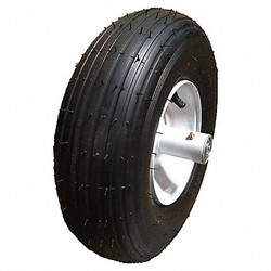 Hi-Run Wheelbarrow Tire,4.00-6 4 PLY Rib CT1005