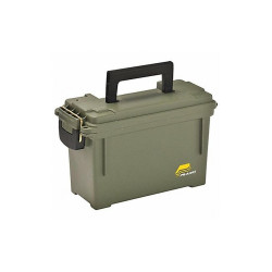 Plano Storage Box,Brass Bail,Green,7 1/8 in 131200