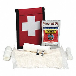 First Aid Only Bleeding Control Kit,2pcs,4.5x6.25",Red 7165