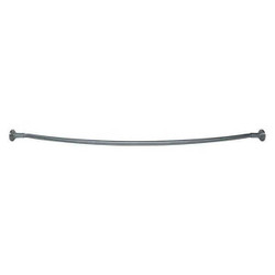 Taymor Curved Shower Rod,SS,60in L,Satin Nickel 01-C6289SN