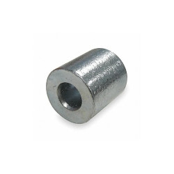 Dayton Wire Rope Stop Sleeve,1/16in,Almnm,PK 50 2VKC5