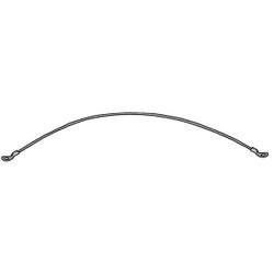 Itw Bee Leitzke Tool Lanyard, 6 in L, Nylon Jacket, PK10 WWG-TS3-046-6000N