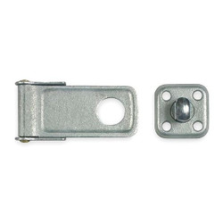 Sim Supply Latching Post Safety Hasp,Steel,6 In. L  1RBH1