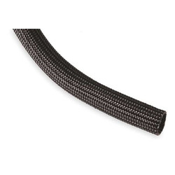 Techflex Sleeving,1.000 In.,10 ft.,Black FGN1.00BK10