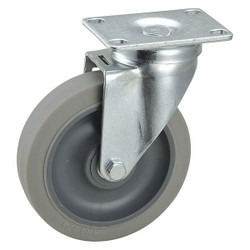 Sim Supply Standard Plate Caster,Swivel,250 lb.  4DE68