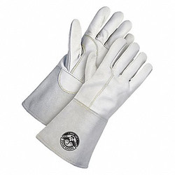 Bdg Welding Gloves,M,Gauntlet,5" Cuff L  60-1-1720-M