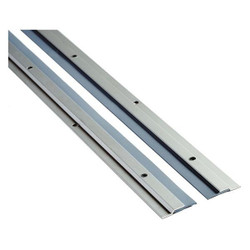 National Guard Astragal, Clear, Aluminum, 8 ft L, PK2 125NA-96x2