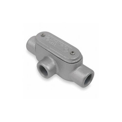 Abb Installation Products Conduit Outlet Body,Iron,Trd Sz 3/4in T27CG-TB