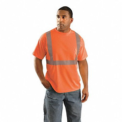 Occunomix T-Shirt,Mens,3XL,Orange LUX-SSETP2B-O3X