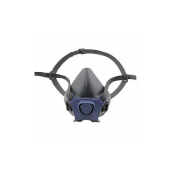 Moldex Half Mask Respirator,Elastomer,Blue  7002