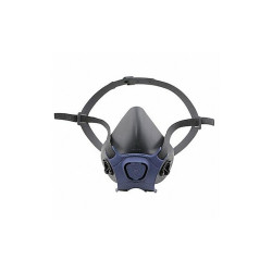 Moldex Half Mask Respirator,Elastomer,Blue 7002