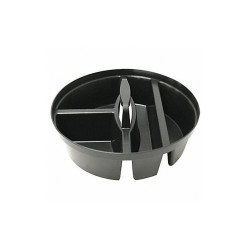 Westward Bucket Tool Organizer, Polyester, Black/Gray (32PJ50)