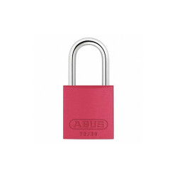 Abus Lockout Padlock,KD,Red,2-17/32"H 72/30 KD