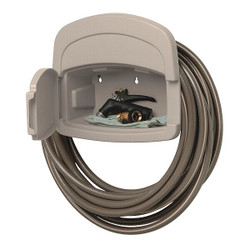 Suncast Garden Hose Hanger,Resin,6 in W,Taupe DHH150