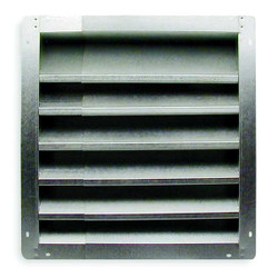 Dayton Louver,Intake,36-48 In,Galvanized Steel 3C975