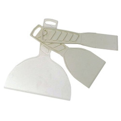 Westward Putty Knife Set,Straight,1 1/2"W,3"W,6"W 13A716