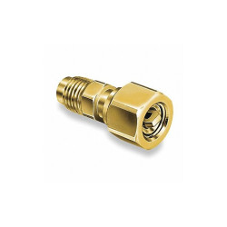 Jb Industries 1/4" Access Valve Coupler,Brass  A33004