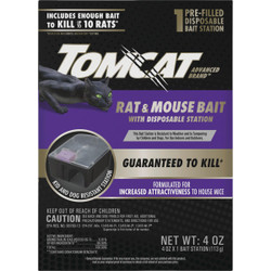 Tomcat Advanced Formula Disposable Rat and Mouse Bait Station 3730505