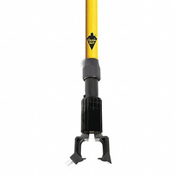 Tough Guy Wet Mop Handle,54 in L,Yellow 22F183