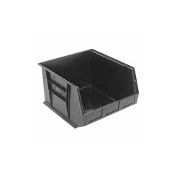 Quantum Storage Systems Hang and Stack Bin,Black,PP,11 in QUS270BK