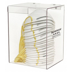 Bowman Dispensers Face Mask Dispenser,Clear,PETG Plastic FP-017