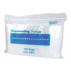 Reloc Zippit Reclosable Poly Bag,Zip Seal,PK1000 R46