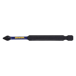 Irwin Insert Bit,Power,Single End,Hex Shank IWAF31PH1-2