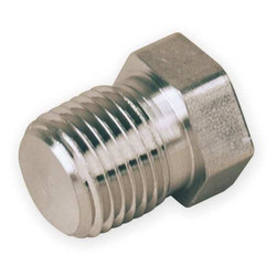 Parker Hex Head Plug, 316L SS, 1/2 in, MNPT 8 PH-SS