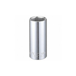 Westward Socket, Steel, Chrome, 13/16 in 53YT45