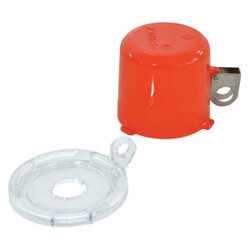 Brady Push Button Lockout,16mm,Plastic 134018