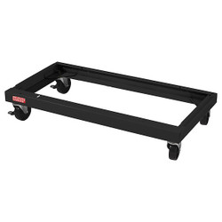 Tennsco Caster Kit,Carbon Steel,Blk,18"Dx36"W CK18BLK